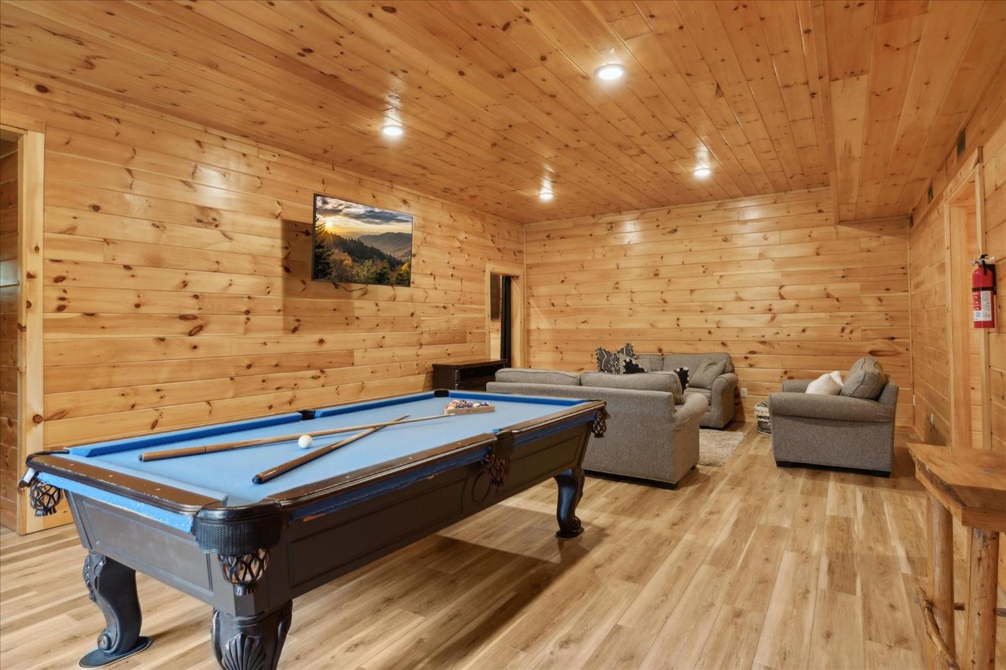 Hot Tub Fire Pit Game Room Theater Easy Access Sleeps 12 - Black Bear Lodge พิเจนฟอร์จ ภายนอก รูปภาพ